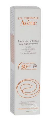 AVENE SOL CR ZONE SENSIBLE IP50+ S/PARAB.     15ML