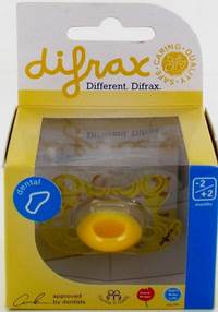 DIFRAX SUCETTE NEWBORN DENTAL SIL GIRL -2/2M 1 796