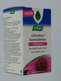 VOGEL ECHINAFORCE + VIT C POT KAUWTABLETTEN 60