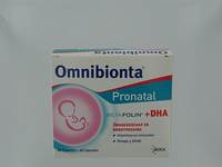 OMNIBIONTA PRONATAL METAFOLIN+DHA TABL 60+CAPS 60