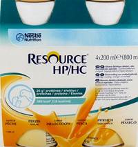 RESOURCE HP HC PERZIK        FLES 4X200ML