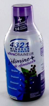 4321 ULTRA DRAINEUR ZWARTE AALBES 280ML