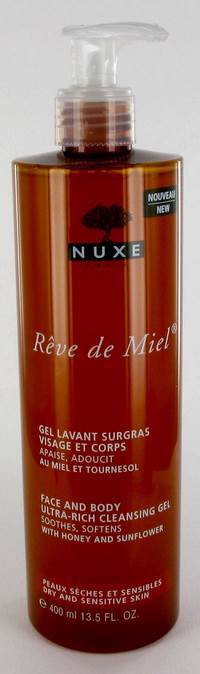 NUXE REVE DE MIEL GEL NETT.SURGR.VIS.-CORPS  400ML