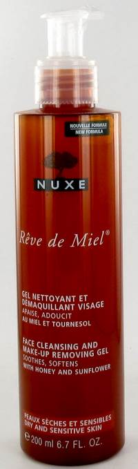 NUXE REVE DE MIEL GEL NETT. DEMAQ VISAGE     200ML