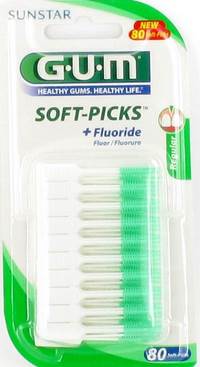 GUM SOFTPICK PLAST-CTC FLUOR ORIG. REGUL.80 632M80