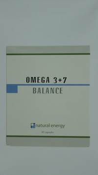 OMEGA 3+7 BALANCE NATURAL ENERGY CAPS  40