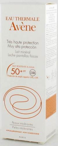 AVENE ZON IP50+MINERALE MELK Z.HOGE BESCH. 100ML