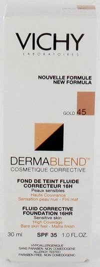 VICHY FDT DERMABLEND FLUIDE 45 GOLD 30ML