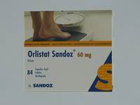 ORLISTAT SANDOZ HARDE CAPS  84 X 60 MG