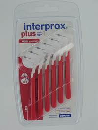 INTERPROX PLUS MINI CONIQUE ROUGE INTERD.   6 1360