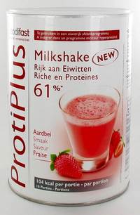 MODIFAST PROTIPLUS MILKSHAKE FRAISE           540G