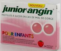 JUNIOR ANGIN ZUIGTABLETTEN 24