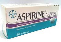 ASPIRINE CAFEINE COMP  30