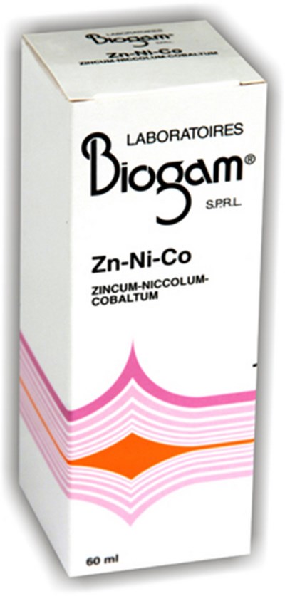 BIOGAM ZN-NI-CO FL 60ML BIOGAM ZN-NI-CO FL 60ML