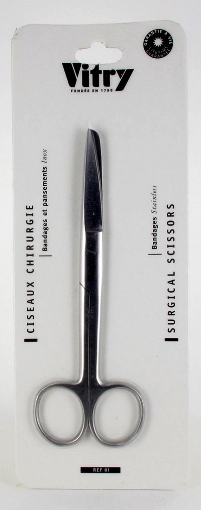 VITRY CLASSIC CISEAUX BANDAGE INOX 1001 VITRY CLASSIC CISEAUX BANDAGE INOX 1001
