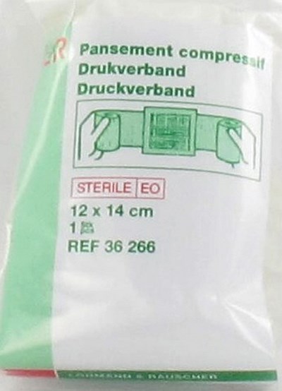 STELLA DRUKVERBAND STERIEL           12X14CM 36266