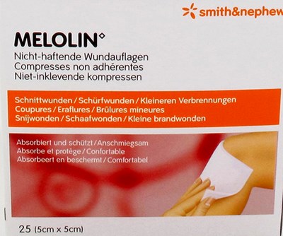 MELOLIN KP STER                5X 5CM  25 66030260