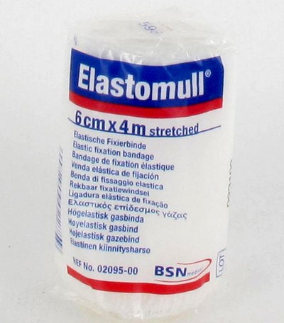 ELASTOMULL FIXATIEWINDEL EL. CELLO  6CMX4M 0209500