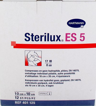 STERILUX ES5 KP STER  8PL 10,0X10,0CM   12 4011259