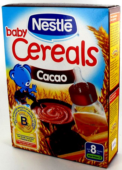NESTLE BABY CEREALS CACAO          250G