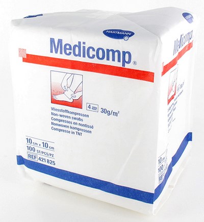 MEDICOMP CP N/ST 4PL 10X 10CM 100 4218252 MEDICOMP CP N/ST 4PL 10X 10CM 100 4218252