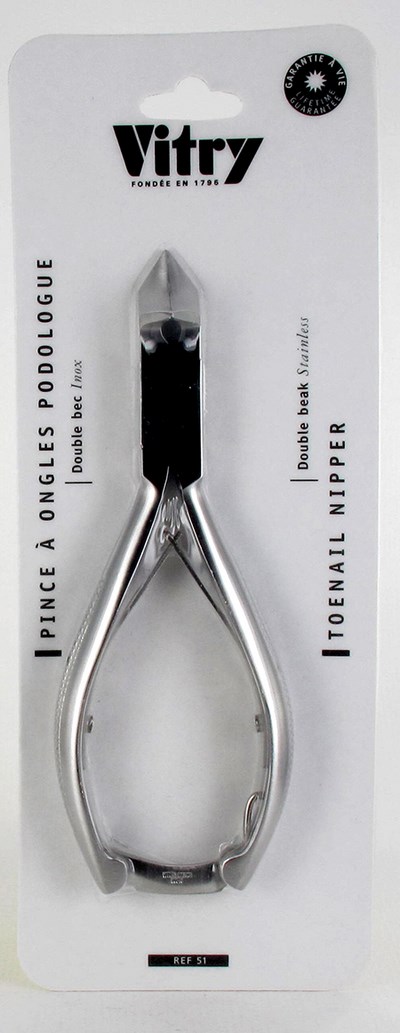 VITRY CLASSIC PINCE ONGLES DOUBLE BEC 14CM 1051 VITRY CLASSIC PINCE ONGLES DOUBLE BEC 14CM 1051