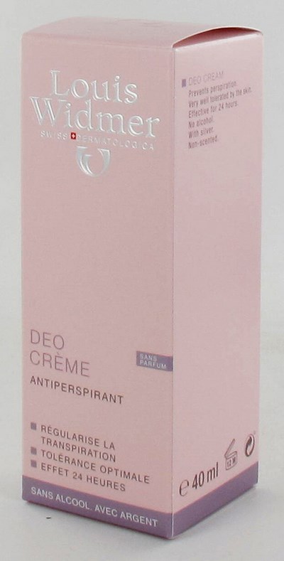 WIDMER DEO CREME N/PARF 40ML WIDMER DEO CREME N/PARF 40ML