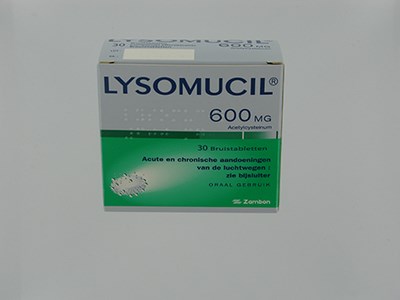 LYSOMUCIL 600 COMP EFF 30 X 600 MG LYSOMUCIL 600 COMP EFF 30 X 600 MG