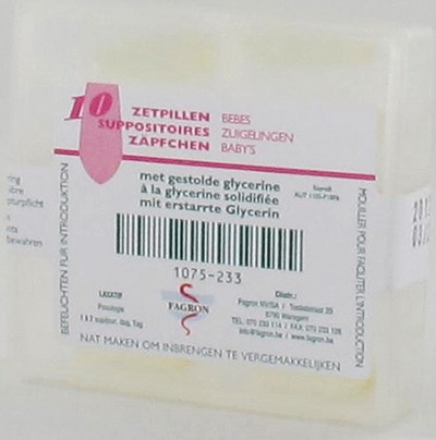 GLYCERINE SUPPO BB 10 FAG GLYCERINE SUPPO BB 10 FAG