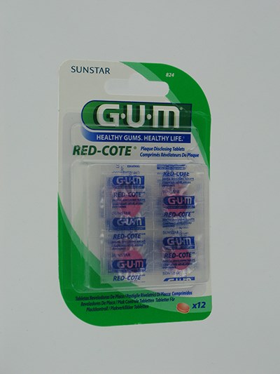 GUM TANDPLAKVERKLIKKER 12ST                    824