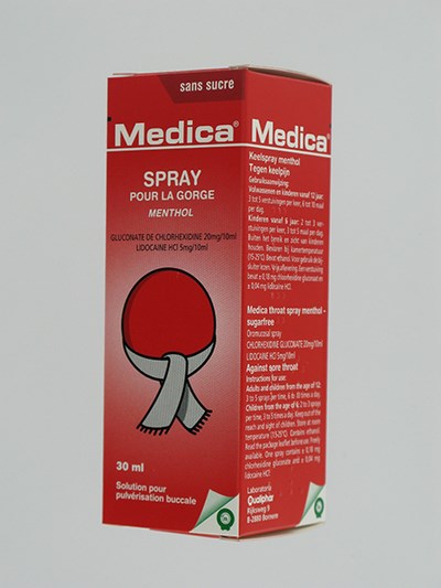 MEDICA KEELSPRAY MENTHOL 30ML