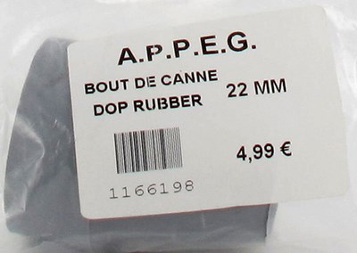 APPEG DOP RUBBER WANDELSTOK 22MM T3