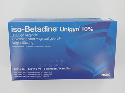 ISO BETADINE UNIGYN 5MONODOS+5CANUL