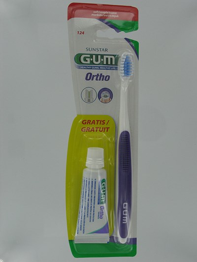 GUM BROSSE ORTHODONTIQUE SOFT 124 GUM BROSSE ORTHODONTIQUE SOFT 124