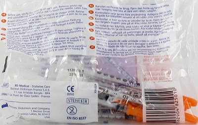 BD MICROFINE+ SER.INS. 0,5ML 30G 8,0MM 10 324825 BD MICROFINE+ SER.INS. 0,5ML 30G 8,0MM 10 324825