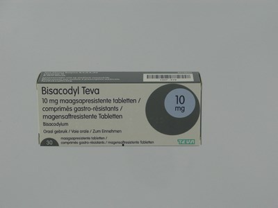 BISACODYL TEVA DRAG 30 X 10 MG