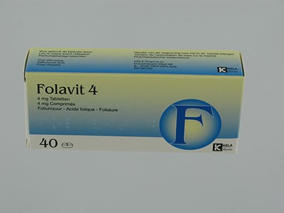 FOLAVIT 4 4MG TABL 40 X 4MG CFR 4108338 FOLAVIT 4 4MG TABL 40 X 4MG CFR 4108338