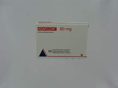 ASAFLOW  80MG COMP GASTRO RESIST BLI  56X 80MG