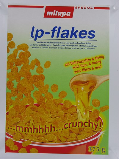 MILUPA LP FLAKES GRANEN        375G