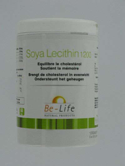 SOYA LECITHIN 1200 BE LIFE CAPS 60 SOYA LECITHIN 1200 BE LIFE CAPS 60