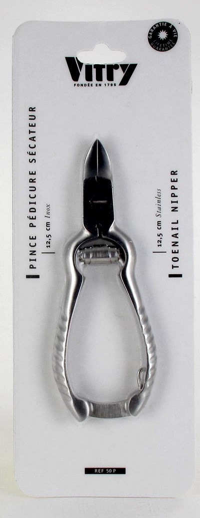 VITRY CLASSIC PINCE PEDICUR INOX 12,5CM 1050P VITRY CLASSIC PINCE PEDICUR INOX 12,5CM 1050P