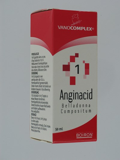 VANOCOMPLEX N 1 ANGINACID GUTT 50ML UNDA VANOCOMPLEX N 1 ANGINACID GUTT 50ML UNDA