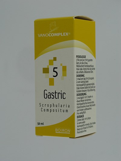 VANOCOMPLEX N 5 GASTRIC GUTT 50ML UNDA VANOCOMPLEX N 5 GASTRIC GUTT 50ML UNDA