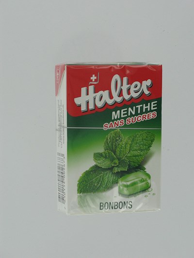 HALTER BONBON MENTHE SS         40G