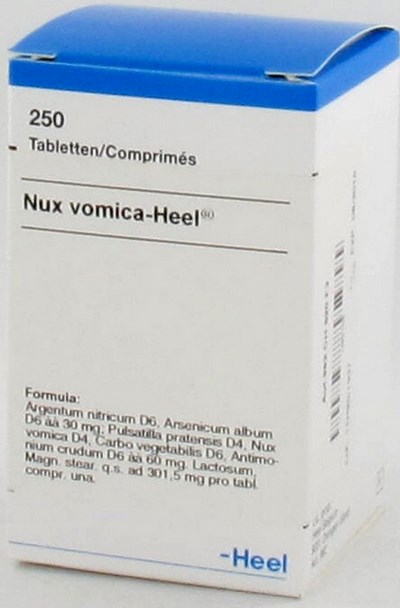 NUX VOMICA-HEEL TABL 250 HEEL NUX VOMICA-HEEL TABL 250 HEEL
