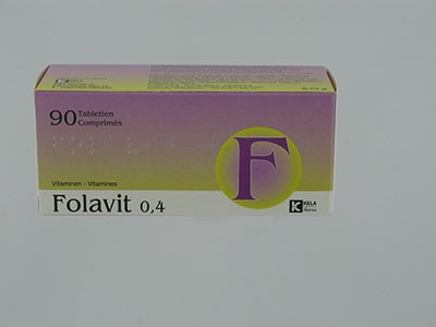 FOLAVIT 0,4 MG TABL 90 X 0,4 MG CFR 3761517 FOLAVIT 0,4 MG TABL 90 X 0,4 MG CFR 3761517
