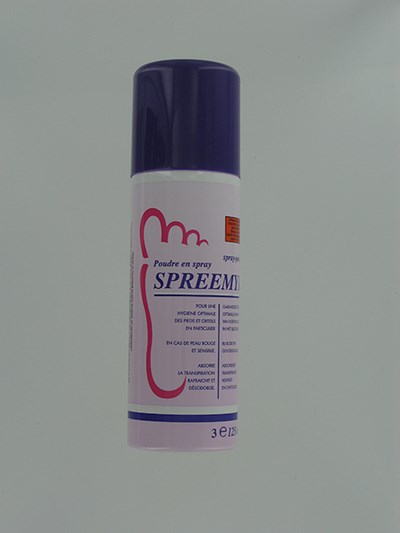 SPREEMYK SPRAY PDR VOETEN         125ML