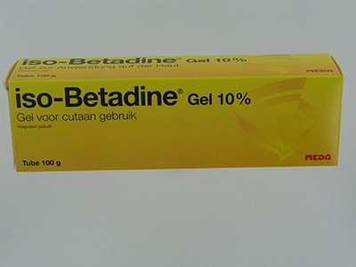 ISO BETADINE GEL TUBE 100 G