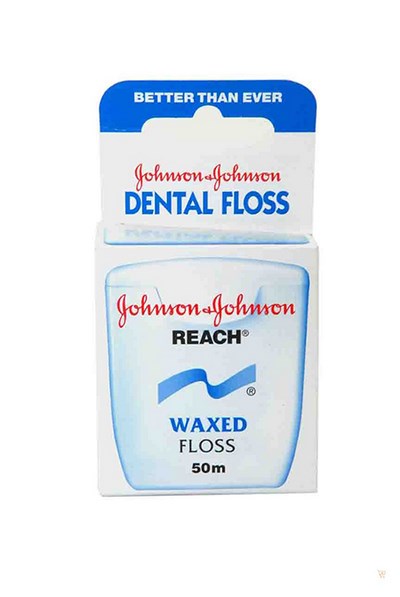 JOHNSON REACH DENTAL FLOSS WAXED 50M JOHNSON REACH DENTAL FLOSS WAXED 50M
