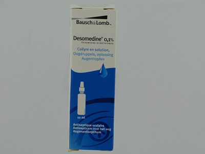 DESOMEDINE 0,1 % COLLYRE FL 10 ML